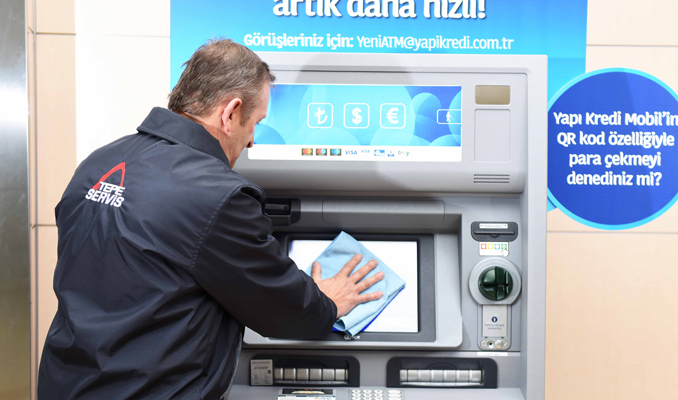 Tepe Servis ATM temizliğini büyütüyor