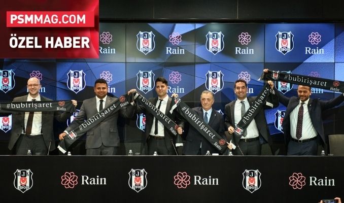 Beşiktaş JK ve Rain’den milyon euroluk iş birliği