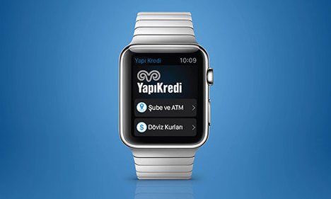 Yapı Kredi’den Apple Watch için uygulama