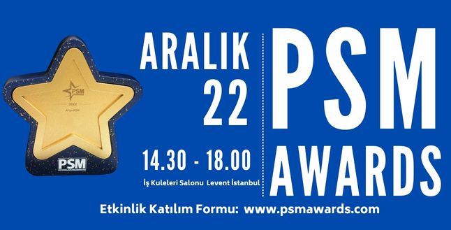 Kaydol,  PSM AWARDS’ta yerini al!