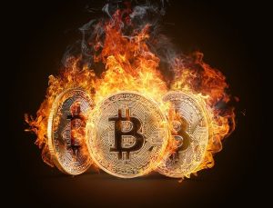 Bitcoin sert yükseldi