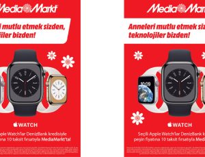 Seçili Apple Watch’lar DenizBank kredisiyle peşin fiyatına 10 taksit fırsatıyla MediaMarkt’ta!