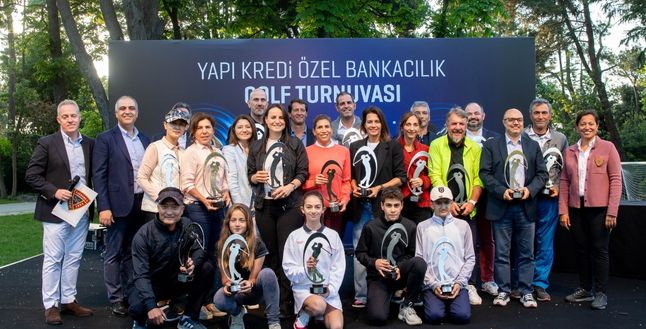 Golf tutkunları 17. Yapı Kredi Özel Bankacılık Golf Turnuvası’nda buluştu