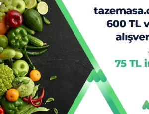 MultiNet’lilerin Tazemasa alışverişlerinde 75 TL indirim!