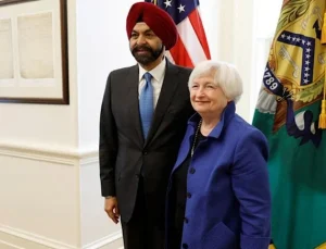 Yellen, Dünya Bankası Başkanlığı görevine başlayacak Banga ile görüştü