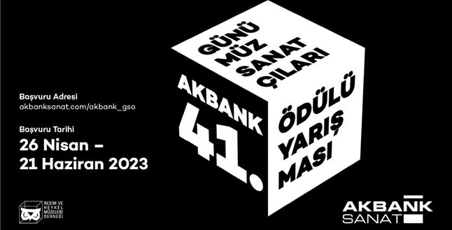 Akbank 41. Günümüz Sanatçıları Ödülü Yarışması’na başvurular devam ediyor