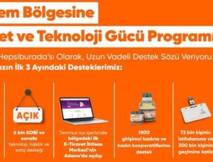 Hepsiburada’dan deprem bölgesinde 852 milyon TL’lik ticaret hacmi