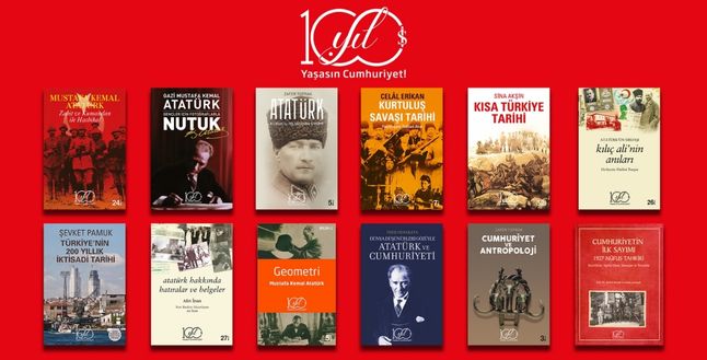 Türkiye İş Bankası Kültür Yayınları’ndan Cumhuriyetin 100. yılına özel seri